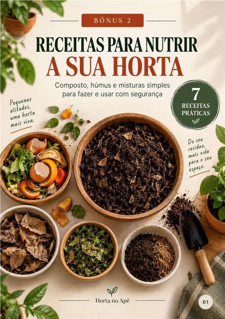 Receitas para Nutrir sua Horta