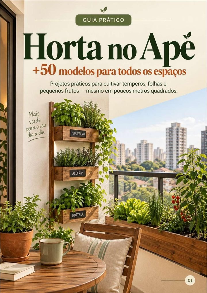 Capa do Horta no Apê